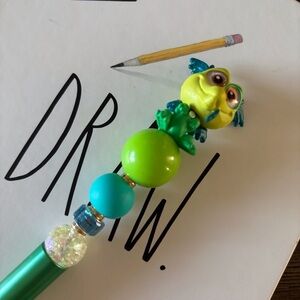 Disney Doorables: Onward: Blazey handmade beaded pen